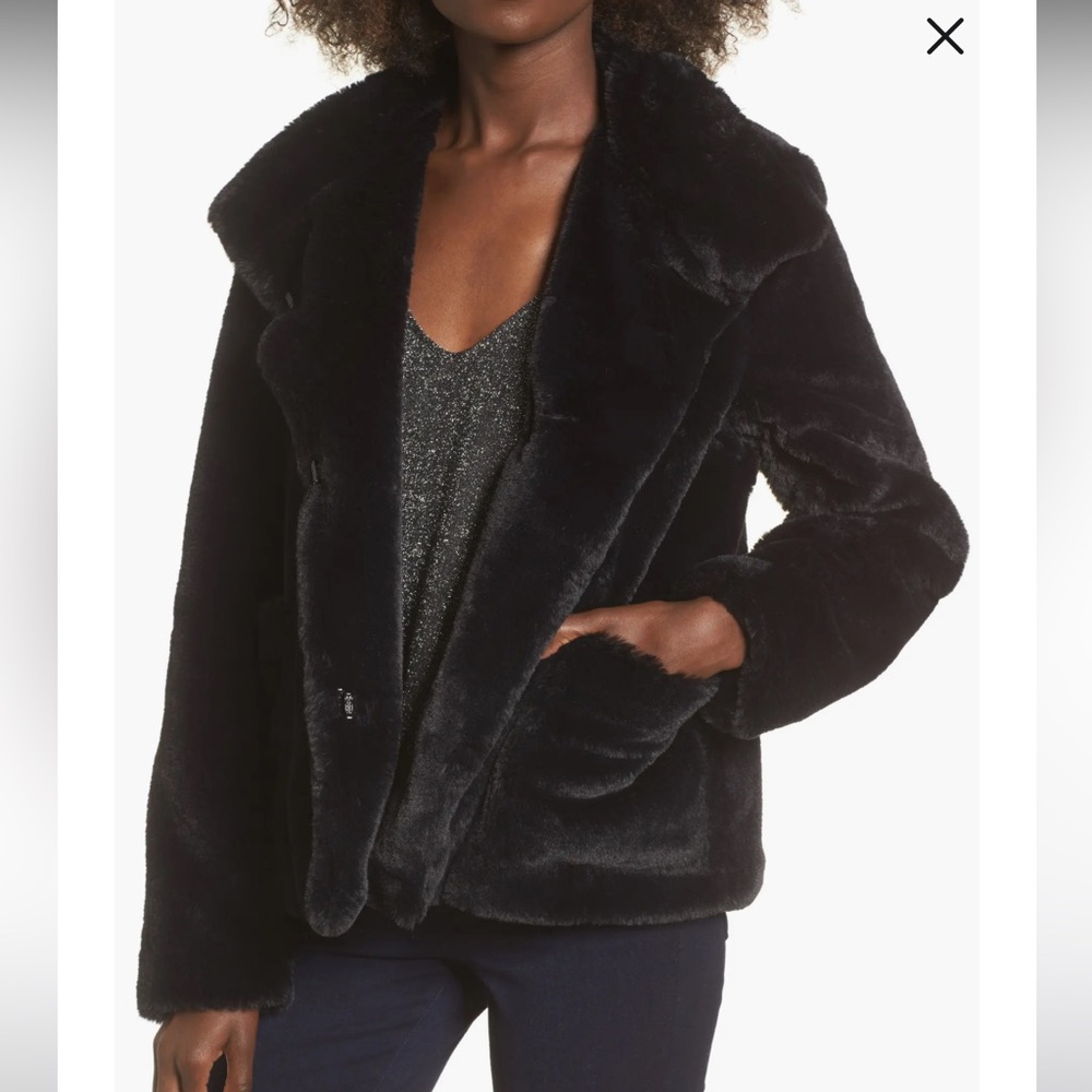 Leith Faux Fur Jacket